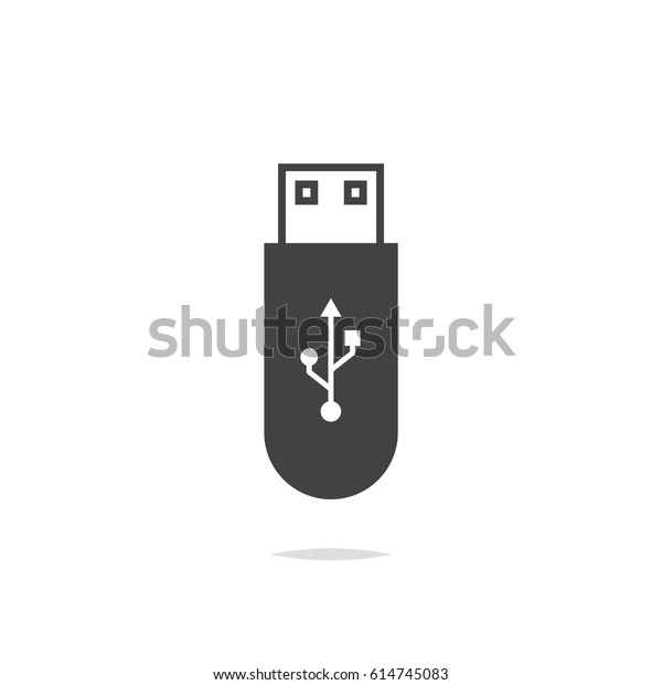 USB flash drive icon
vector