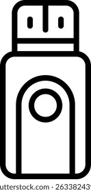 Ícone de Estilo de Estrutura de Tópicos de Unidade Flash USB