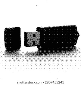 A USB flash drive, symbolizing portable data storage and digital convenience, perfect for themes of technology, information transfer, or mobile computing.