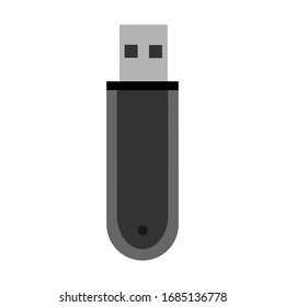 USB-Stick. Vektorillustration.