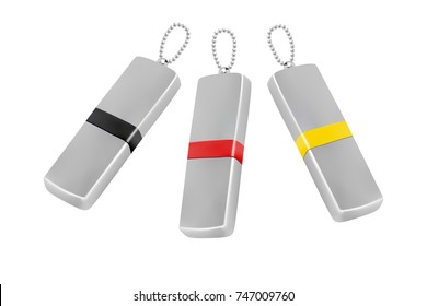 A USB flash drive in a vector on a white background.Memory card in vector.