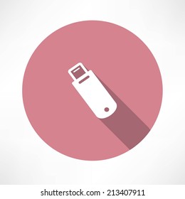 Usb flash drivo icon