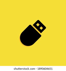 Usb Flash icon. Vector illustration EPS 10.