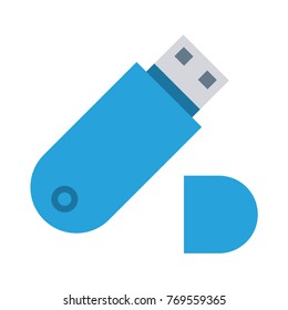 USB flat icon 