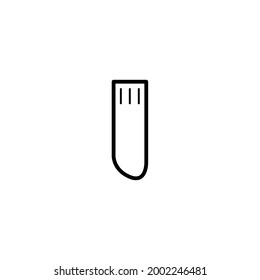 USB Flat Icon Design Illustration