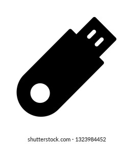 USB glyph icon