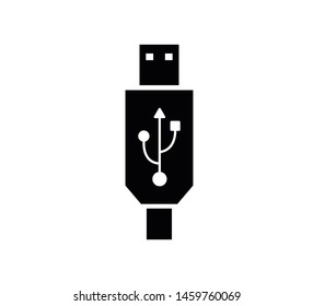 USB icon ,connector icon vector illustration