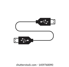 USB icon ,connector icon vector illustration