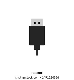 usb icon, design inspiration vector template for interface and any purpose