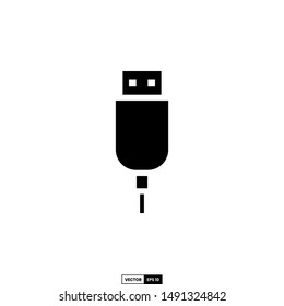 usb icon, design inspiration vector template for interface and any purpose