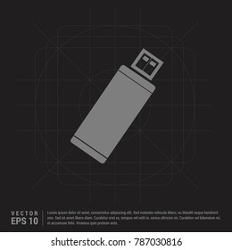 Usb Icon - EPS 10