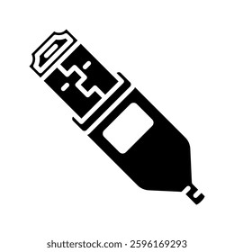 usb icon flat vecktor trendy popular simple