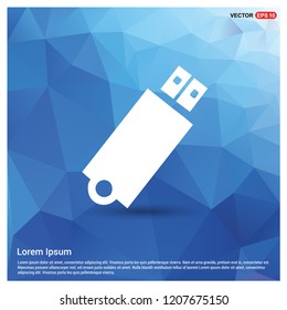 USB icon - Free vector icon