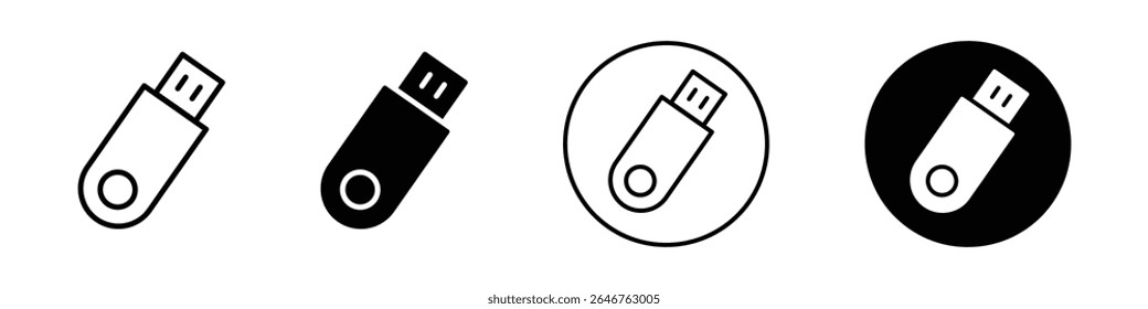 USB icon illustrating data storage, device access, digital connectivity, backup management, and portable memory tools for technology interfaces.
