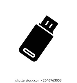 USB icon illustrating data storage, device access, digital connectivity, backup management, and portable memory tools for technology interfaces.