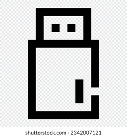Usb icon. Internet technology concept. Icon in line style