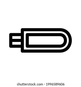 usb icon or logo isolated sign symbol vector illustration - high quality black style vector icons
