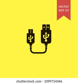 usb. usb icon. sign design. Vector EPS 10.