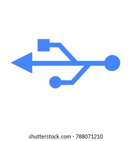 Usb Icon - Technology Connection Symbol