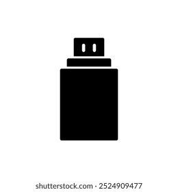 Usb icon vector. Flash disk sign and symbol. flash drive sign.