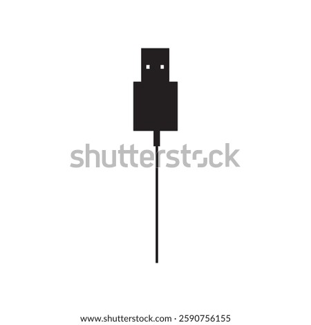 Usb icon vector illsutration design
