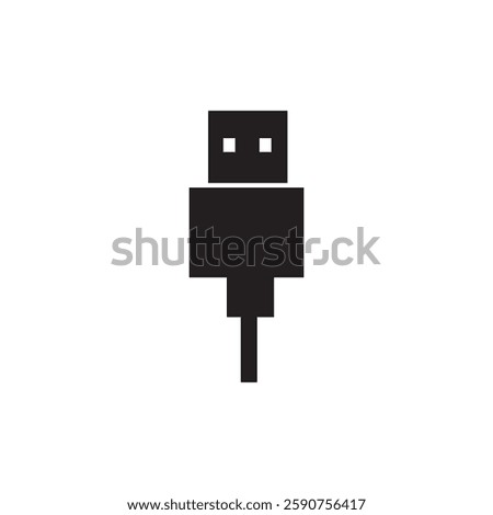 Usb icon vector illsutration design