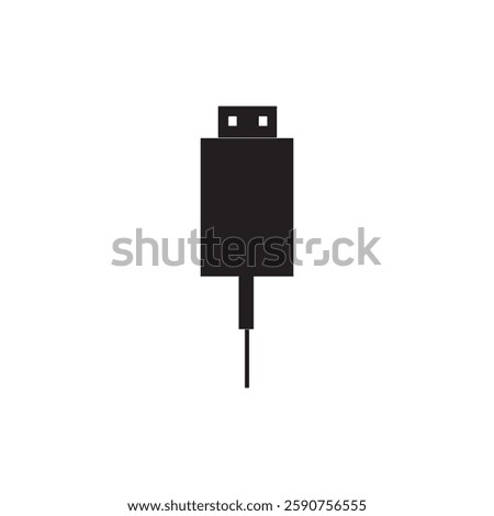 Usb icon vector illsutration design