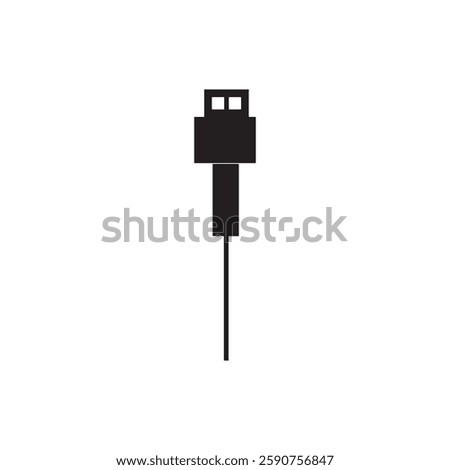 Usb icon vector illsutration design