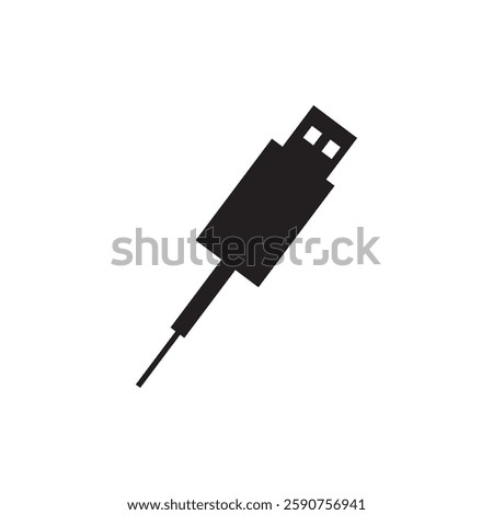 Usb icon vector illsutration design