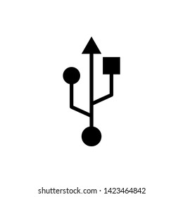 USB icon vector illustration - vector