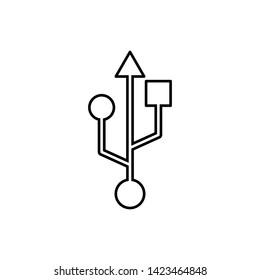 USB icon vector illustration - vector
