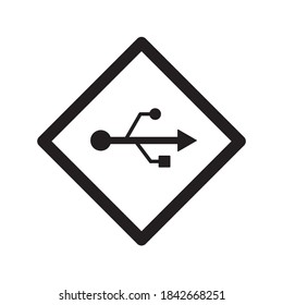 USB icon Vector Illustration Design