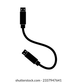 diseño de ilustración vectorial de icono usb