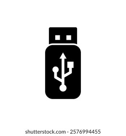 Usb icon vector illustration. Flash disk sign and symbol. flash drive sign.