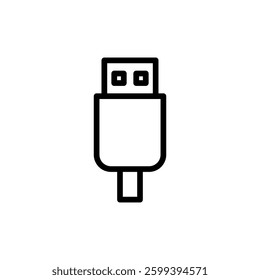 Usb icon vector illustration. Flash disk sign and symbol. flash drive sign.