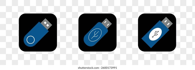 Usb icon vector illustration. Flash disk sign and symbol. flash drive sign.