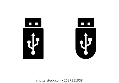Usb icon vector illustration. Flash disk sign and symbol. flash drive sign.