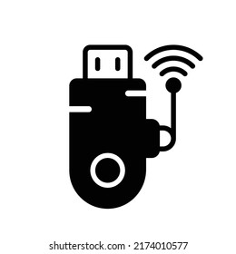 USB icon in vector, Logotype 