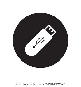 USB icon vector symbol design