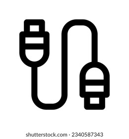 icono usb para tu diseño de sitio web, logotipo, aplicación, interfaz de usuario.