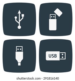 USB icons