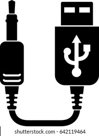 Usb to jack icon