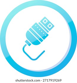 Vektordesign der USB-Zeile