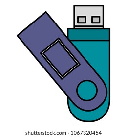usb memory corporate icon