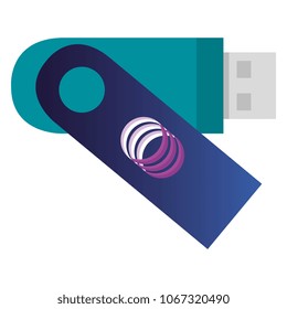 usb memory corporate icon