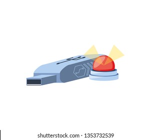 usb memory with emergency light
