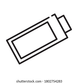 usb memory flash line style icon vector illustration design