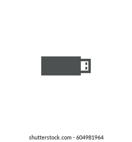 Usb memory icon. sign design