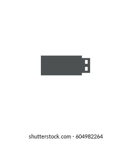 Usb memory icon. sign design