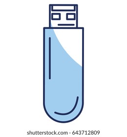 usb memory isolated icon